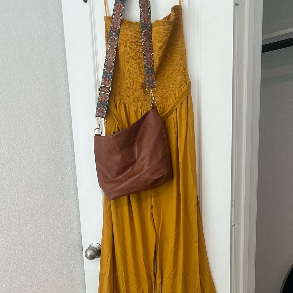 Mustard Jump Suit